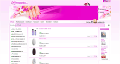 Desktop Screenshot of euronails.ee